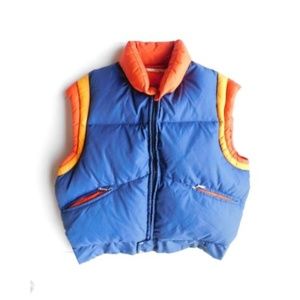 ***SOLD Vintage  Hipster Brooks Brothers Down Vest - M